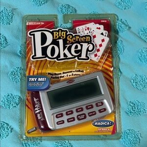 Radica Big Screen Poker Game